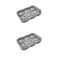 thumbnail image 1 of Advancent Molde de bola de hielo DIY para hacer cubitos de hielo de 6 cavidades, molde de silicona para Bar de casa, fiesta, verano, whisky, vino, Type1 NO1 Advancent CBP155977, 1 of 6