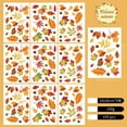thumbnail image 4 of Fall Window Clings, 9 Sheet Autumn Window Clings for Glass Autumn Window Stickers Fall Window Stickers Thanksgiving,9 Sheet x Autumn Window Clings, 4 of 7