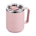 thumbnail image 2 of 5xTaza De Café Taza De Café Sellada Portátil De Fácil Limpieza Para Acampar Deportes De Playa Rosa, 2 of 10