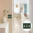 thumbnail image 7 of Yayeee Toggle Light Switch Wall Plate 2-Gang 4.56"x4.48" Decorative Outlet Cover, Christmas Santa Hats, 7 of 7