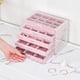 thumbnail image 3 of Joyero ProCase, organizador de pendientes, 5 cajones, color rosa, 3 of 7
