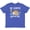 Vintage Royal Blue, variant on Inktastic My Auntie Loves Me with Sloth and Hearts Youth T-Shirt