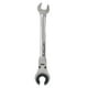 thumbnail image 5 of Llave De Trinquete Flexible, Llave De Tuerca Abocardada De 14 Mm, ángulo Ajustable De 7,5 Pulgadas, Ahorro De Mano De Obra Para Líneas De Freno De Combustible, 5 of 7