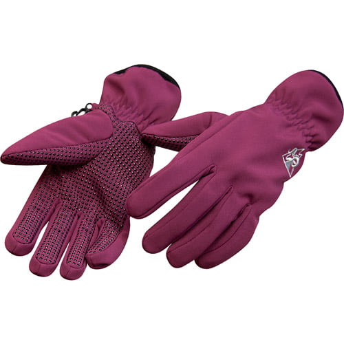 Rocky women's Fleece Soft Shell Glove Size S/M color is Raspberry 608280WMT 