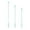 Green Spatula Spoon, variant on 3Pcs Makeup Mini Spatulas Little Make up Spatulas Set with Retractable Handle Reusable Kitchen Tiny Spatulas for Nail Polish Ketchup Lotions Green Spatula Brush