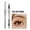 Light Brown, variant on BUDAO00 2 Fork Microblading Eyebrow Pencil with Dual End Spoolie Brush, Hair Like Brow Pen for Filling Sparse Brows, Shaping, Defining and Natural Looking Daily Eye Makeup for Daily Use