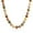 Brown, variant on Bling Jewelry Womens Classic Multicolor Hand Knotted Simulated Pearl Strand Necklace 10MM