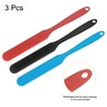 thumbnail image 3 of REGALWOVEN Silicone Spatula Scraper Reusable Non-Stick Spatulas for Epoxy Resin Black/ Red/ Blue, 3 of 6