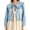 Light blue, variant on Women Casual Denim Jacket Long Sleeve Collared Shirt Coat with Pockets