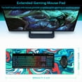 thumbnail image 2 of Gaming Mouse Pad, Fluid Pattern Mouse Pad 31.5x11.8inch Large Extended Computer Mouse Mat Keyboard Full Desk Mousepad for Gaming, Office, Home, 2 of 6