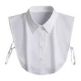 thumbnail image 1 of Cuello de blusa falso para mujer, parte de blusa desmontable, cuello de muñeca falso para niñas y mujeres, 1 of 8