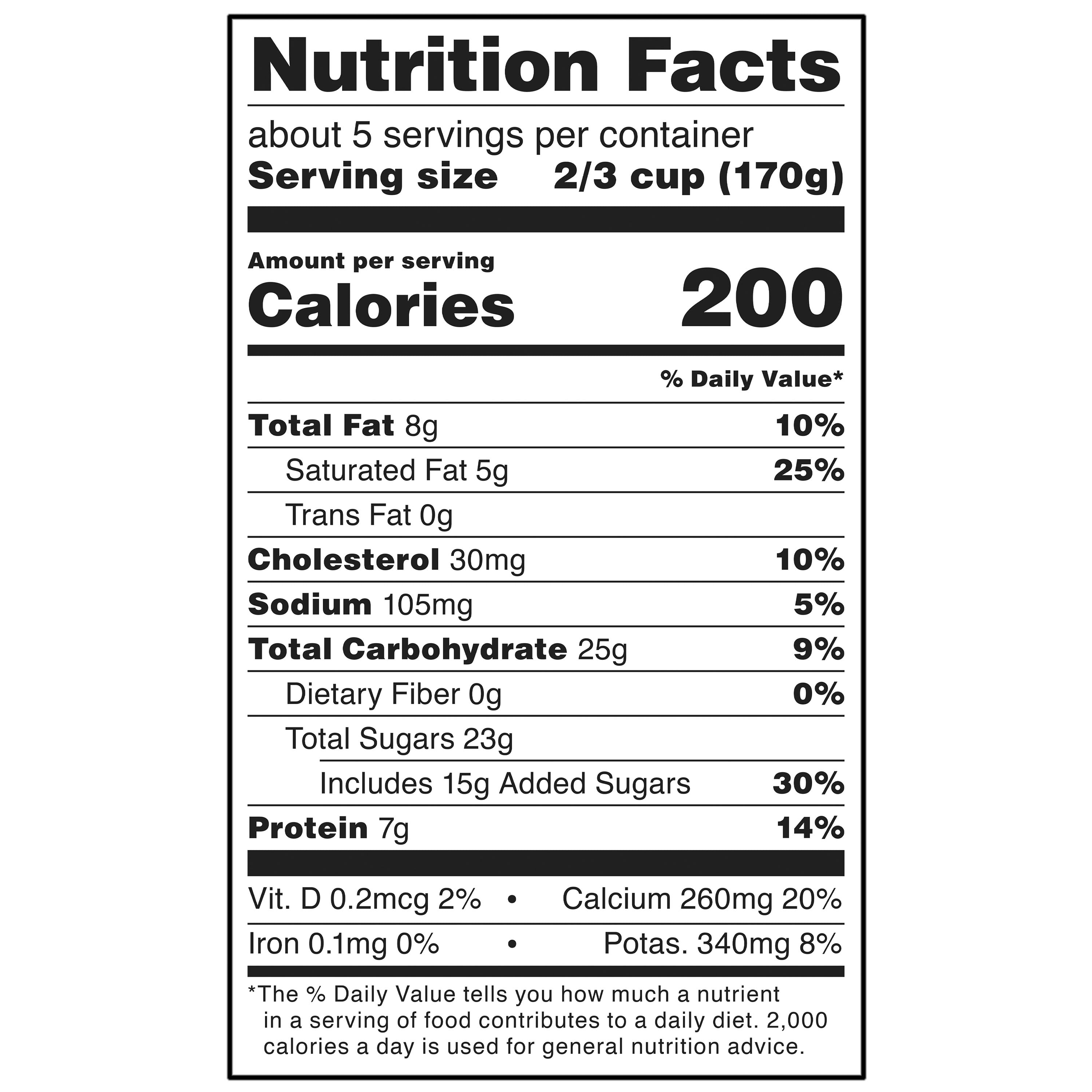bettergoods Whole Milk Strawberries and Cream Greek Yogurt, 32 oz Tub