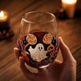 thumbnail image 3 of YSBDLQE Halloween Glassware Unbreakable – Ghost Pumpkin Printed Tumbler for Party Drinks, Daily Refreshments, Durable Halloween Decor for Home and Office,H, 3 of 7