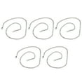 thumbnail image 2 of 5 cadenas de metal de 39,4 pulgadas de longitud, exquisita y resistente cadena artesanal de metal multiusos para collar, tobillera, bricolaje, 2 of 8