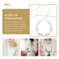 thumbnail image 3 of RENACLIPY Crystal Bride Belt for Wedding Use Bridal Sash Accessory, 3 of 8