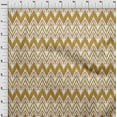 thumbnail image 3 of oneOone Cotton Poplin Fabric Chevron Ikat Print Fabric BTY 42 Inch Wide, 3 of 4