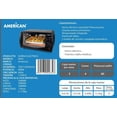 thumbnail image 3 of Horno Electrico American 5634 4 Panes Potente American 5634, 3 of 4