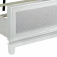 thumbnail image 6 of Starlight Full Fabric Upholstered Panel Youth Bed in Pearlized White, 6 of 8
