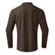 thumbnail image 4 of Blusa y camisas de cuello alto de manga larga para hombre, blusa informal de manga larga con cuello alto y elasticidad sólida para hombre., 4 of 5