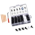 thumbnail image 3 of MAYUJIAA 100 Pcs Bumper Retainer Clips with Fastener Remover Car Plastic Rivets Fasteners Push Retainer Kit QM321-8677, 3 of 12