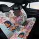 thumbnail image 4 of El Niño Loco-theme Car Rear Seat Covers Back Elastic Flexible Car Seat Covers Decorative Fits Most Cars 120x59x76cm, 4 of 6