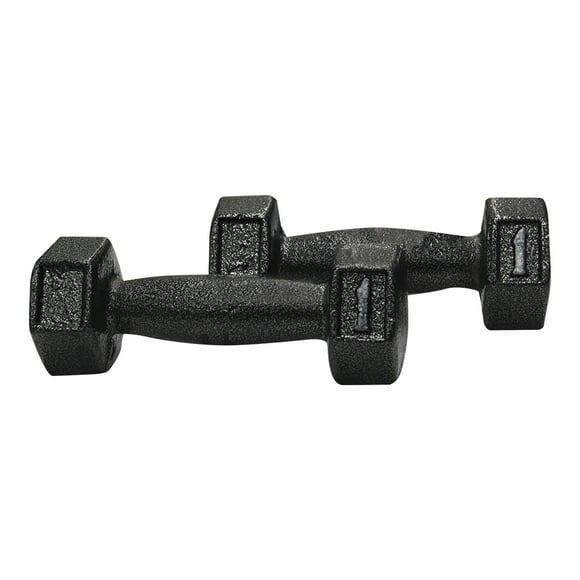 Mancuernas De Hierro Fundido 2 Kg. (1Kg C/U) Gim Sports Manh