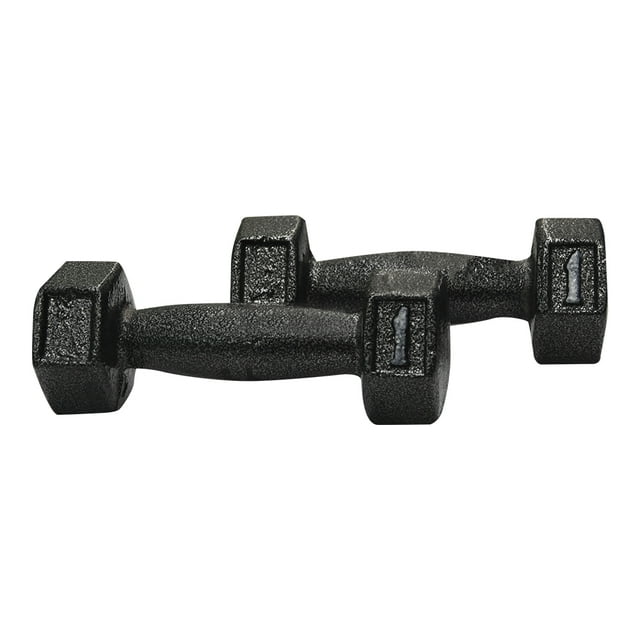 Mancuernas De Hierro Fundido 2 Kg. (1Kg C/U) Gim Sports Manh