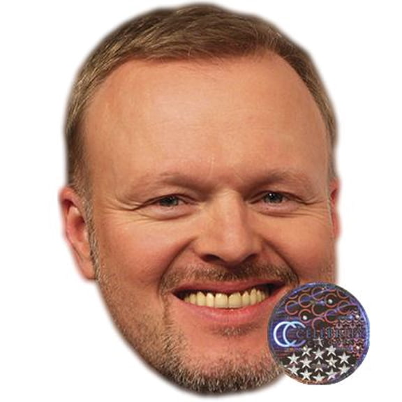 Stefan Raab Flat Cardboard Face