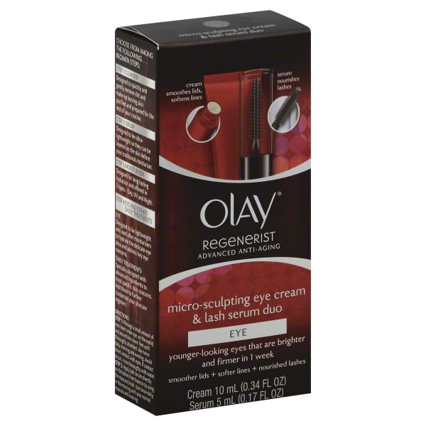 P & G Olay Regenerist Eye Cream & Lash Serum Duo, 1 ea