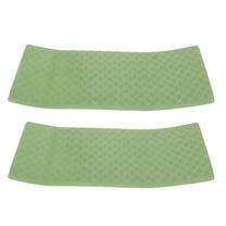 TEHAUX Green Yoga Mat with Non- , Adjustable Size, TPE and Rubber for