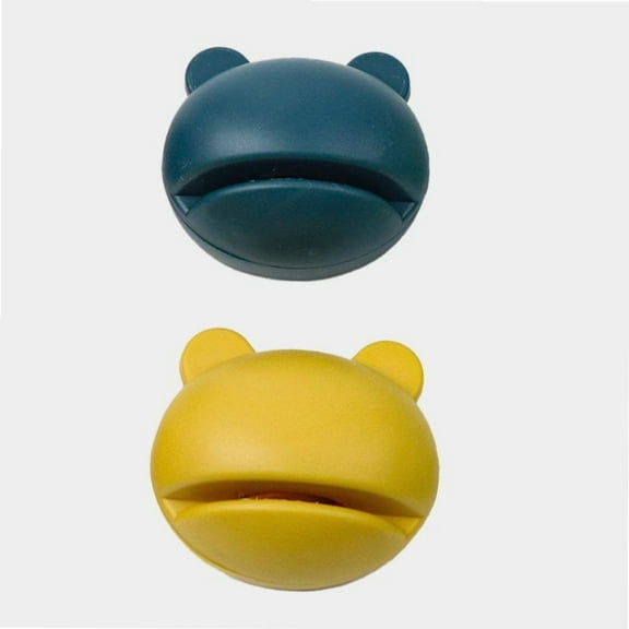 2 Counts Random Color Frog Shape Mini Knife Sharpening Device - Non-Slip Knife Sharpener for Kitchen Knives & Scissors, Suitable for Outdoor and Indoor Use