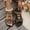 Brown, variant on Women's Summer Strappy Flat Sandals, Adjustable Casual Fisherman Sandal with Open Toe Slingback Gladiator Sandals Blue 6.5