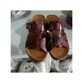 thumbnail image 4 of Gomelly Ladies Orthotic Sandal Summer Wedge Sandals Platform Slides Comfort Slide Slippers Indoor Outdoor Walking Casual Shoes Wine Red 7.5, 4 of 4