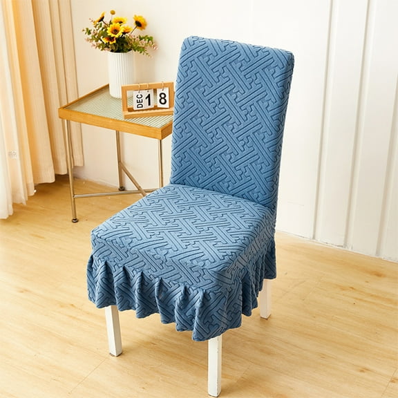 Sltwyw Stretchable Removable Washable Chair Covers - Universal Fit for Dining Chairs, Kitchen, Banquet & Hotel Furniture Protectors (4-Pack)