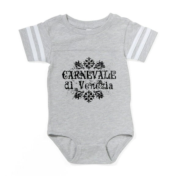 CafePress - Carnevale Di Venezia_Bl - Cute Infant Baby Football Bodysuit