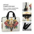 thumbnail image 4 of Laptop Bag Laptop Briefcase 15.7 x 3 x 11.8 Inches Laptop Bag Briefcases Laptop Storage Travel Laptop Bag Work Laptop Bag Cool Color Elephant, 4 of 8