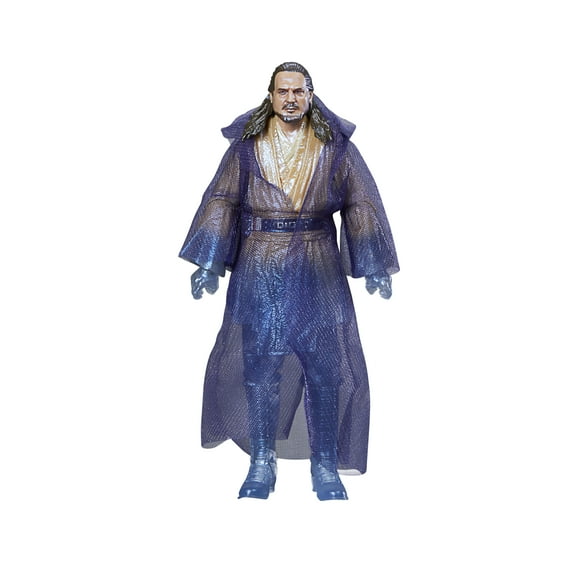 Star Wars: Obi-Wan Kenobi - The Black Series Qui-Gon Jinn Force Spirit Kids Toy Action Figure for Boys and Girls Ages 4 5 6 7 8 and Up (6”)