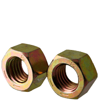 

2 1/4 -4 1/2 Finished Hex Nut Grade 8 Zinc Yellow CR+6 (inch) (Quantity: 16)