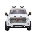 thumbnail image 4 of 12V GMC Denali 2 Seater Ride on Car (White), 4 of 5
