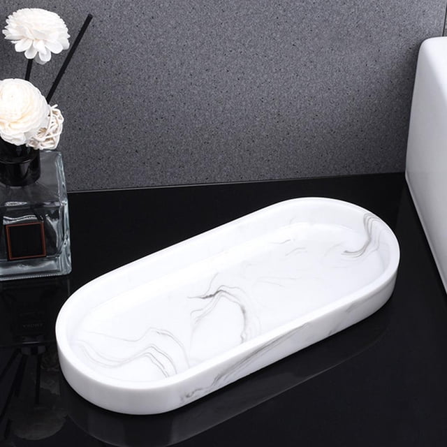 Organizador de Bandeja de de Resina de Bandeja de Vanidad Del Inodoro para Del Dormitorio , perfecl Bandeja de resina para bañera