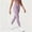 #Pink, variant on DPTALR Women's Solid Color High Waist Tight Yoga Pants,White,Size L