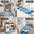 thumbnail image 5 of Blue Tie Dye Mandala Pattern Kitchen Rugs Sets Of 3,Kitchen Runner Rugs Non Skid Washable,Decorative Kitchen Floor Mats for Kitchen,Sink,Laundry,17"x30"+ 17"x47" + 17"x59", 5 of 6