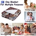 thumbnail image 5 of Best Mom Ever Custom Blanket, Birthday Gifts for Mom from Daughter Son with Pictures, Customized Photo Collage Mother Blankets Wife Birthday Gifts, Personalized Flannel Blanket with Photo as a Gift, 5 of 6