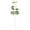 A004- D, variant on Faux Eucalyptus Stems with Long Stems and Leaves, 10-Pack, Dark Gray Green, for Vase Filler, Faux Greenery Decoration