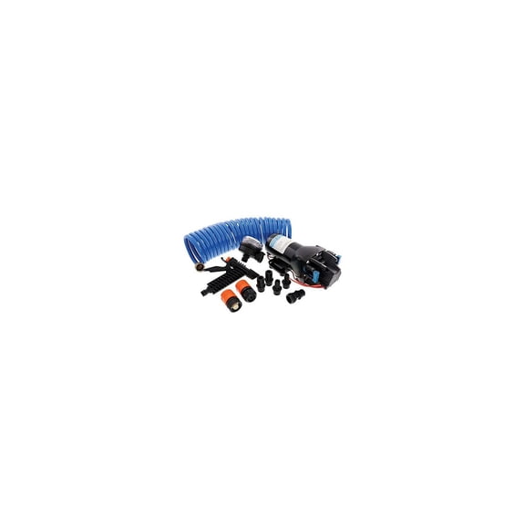 Jabsco HotShot HD5 Heavy Duty Washdown Pump Kit w/25' HoseCoil - 12V - 5GPM - 70PSI [P501J-119N-4A]