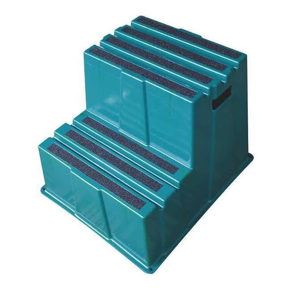 Manufacturer Varies Step Stand,Green,Number of Steps 2 44ZJ61