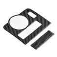 thumbnail image 2 of 2Pcs Carbon Fiber Headlight Switch Frame Cover Fit for Ford Mustang 2009-2013, 2 of 13