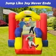 thumbnail image 5 of Dvreugde Inflatable Bounce House Slide with Blower for Kids 3-5 Jumping Castle 6.6x9.6ft, 5 of 7