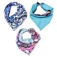 thumbnail image 2 of Bandanas para perros set de 3 piezas talla mediana - Paisley, 2 of 5