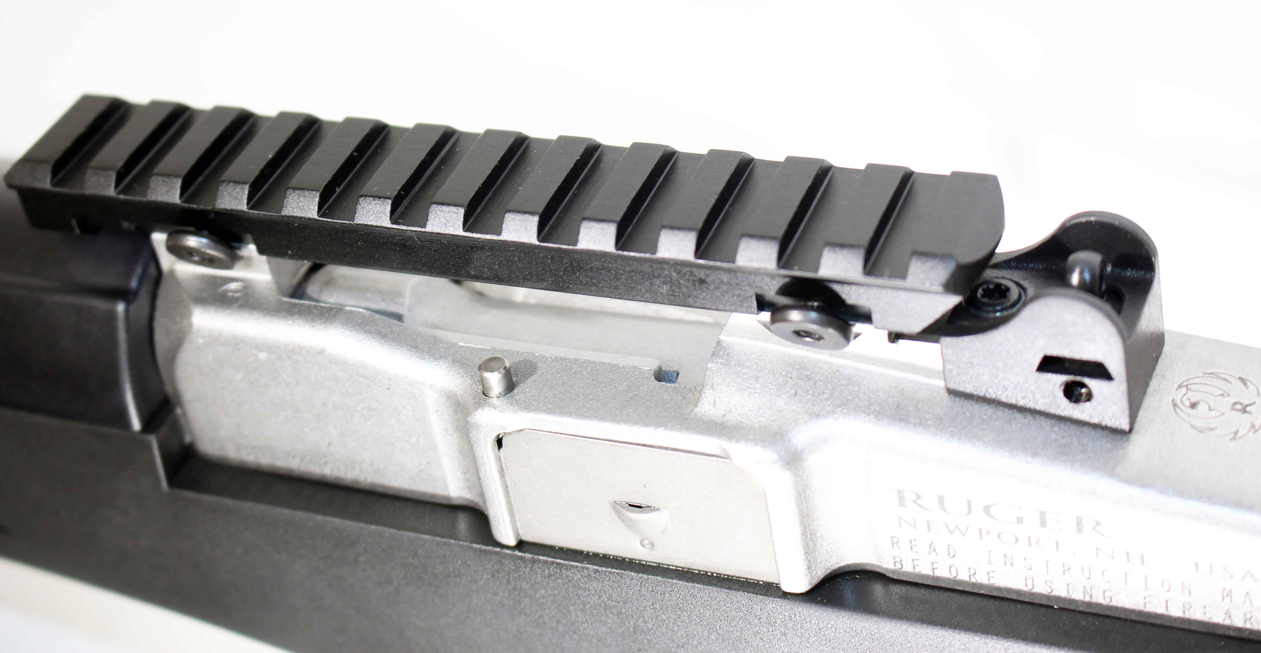 Ruger Mini 14 30 Picatinny Rail Scope Mount Black Aluminum Single Rail Mount Walmart Com Walmart Com